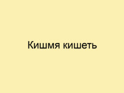 Кишмя кишеть